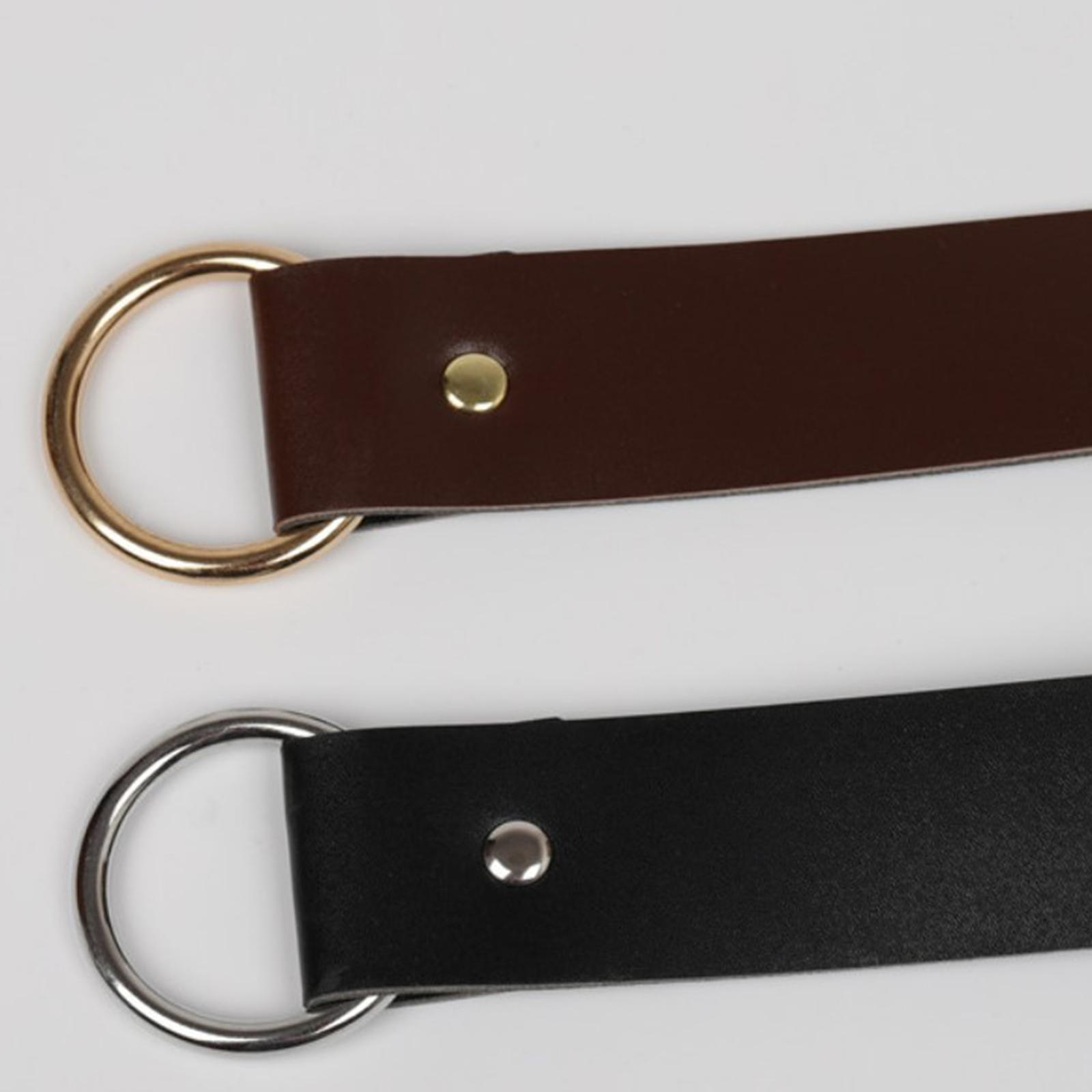 Medieval O  Belt PU Fashion Decoration for Shirts Parties Women