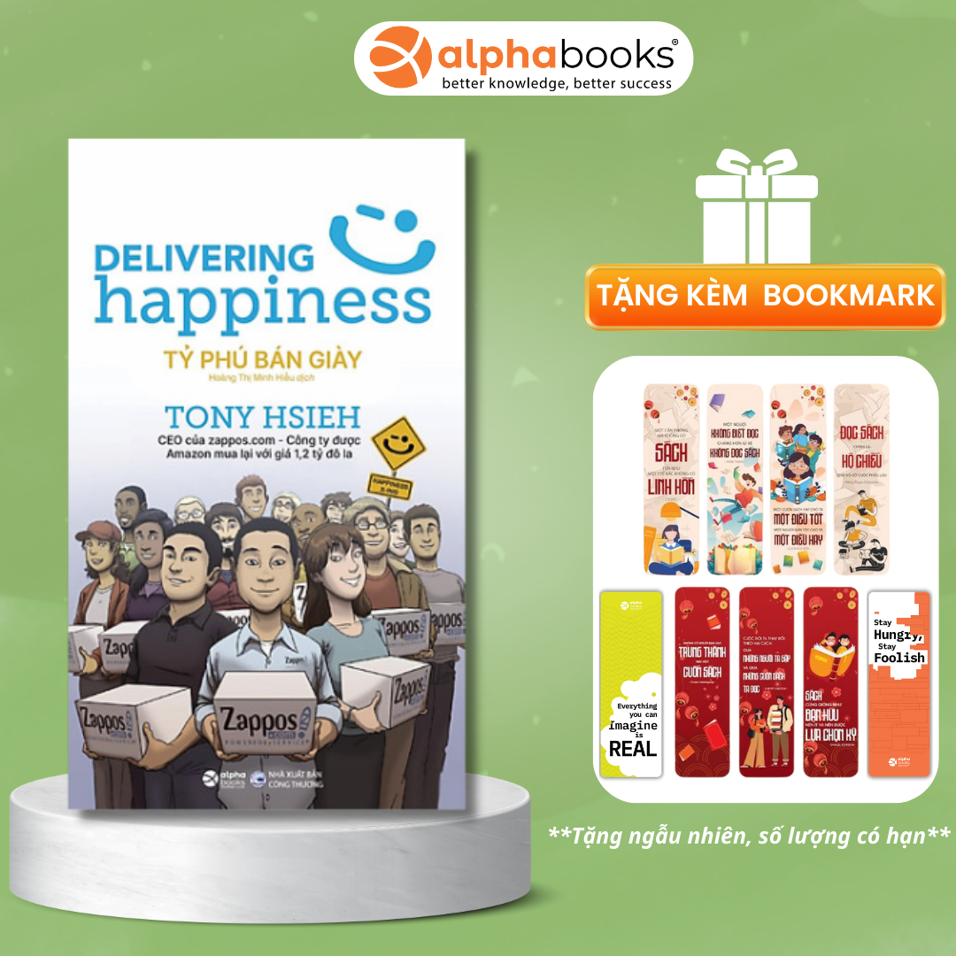 Tỷ Phú Bán Giày Tặng Kèm Bookmark Sáng Tạo