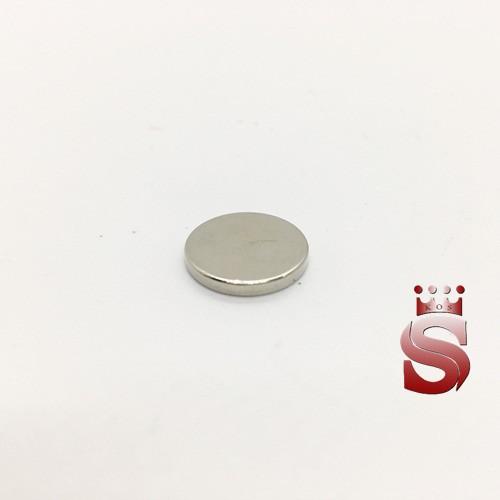 Nam châm vĩnh cửu kích thước 15x5mm mạ kẽm lực từ N35