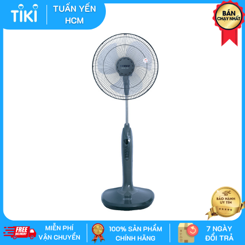 Quạt Đứng Có Đèn Senko DD868 Bào Hành động cơ 1 năm