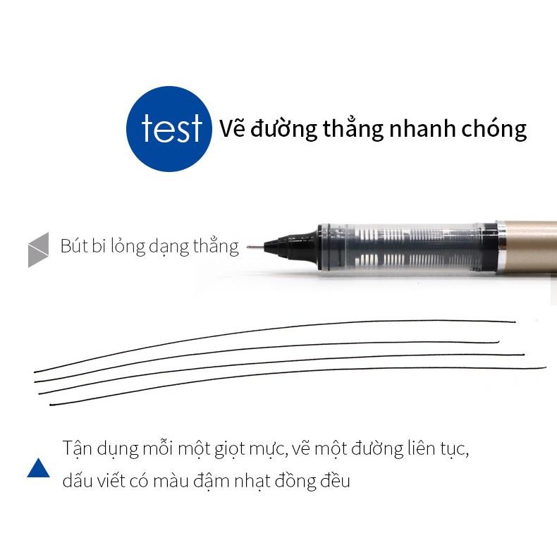 (Hộp 12 Cây)Bút Ký Tên Mực Nước Lỏng,Có 3 Màu-BAOKE/BK111