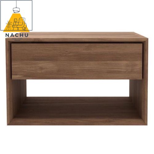 Tab Đầu Giường Nachu Home Store Gỗ Công Nghiệp Hiện Đại, Năng Động Và Tiện Lợi 40 cm x 30 cm x 35 cm