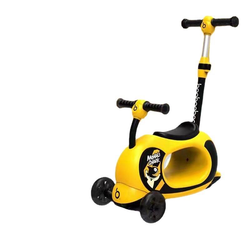 Xe Scooter cho bé 3 in 1 MONALISHARK cao cấp dành cho Bé