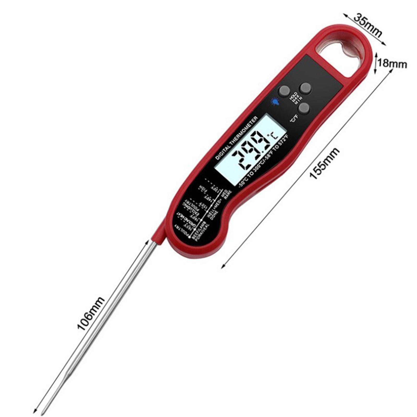 Meat Thermometer Temperature Food Probe Instant Read Digital Food Probe