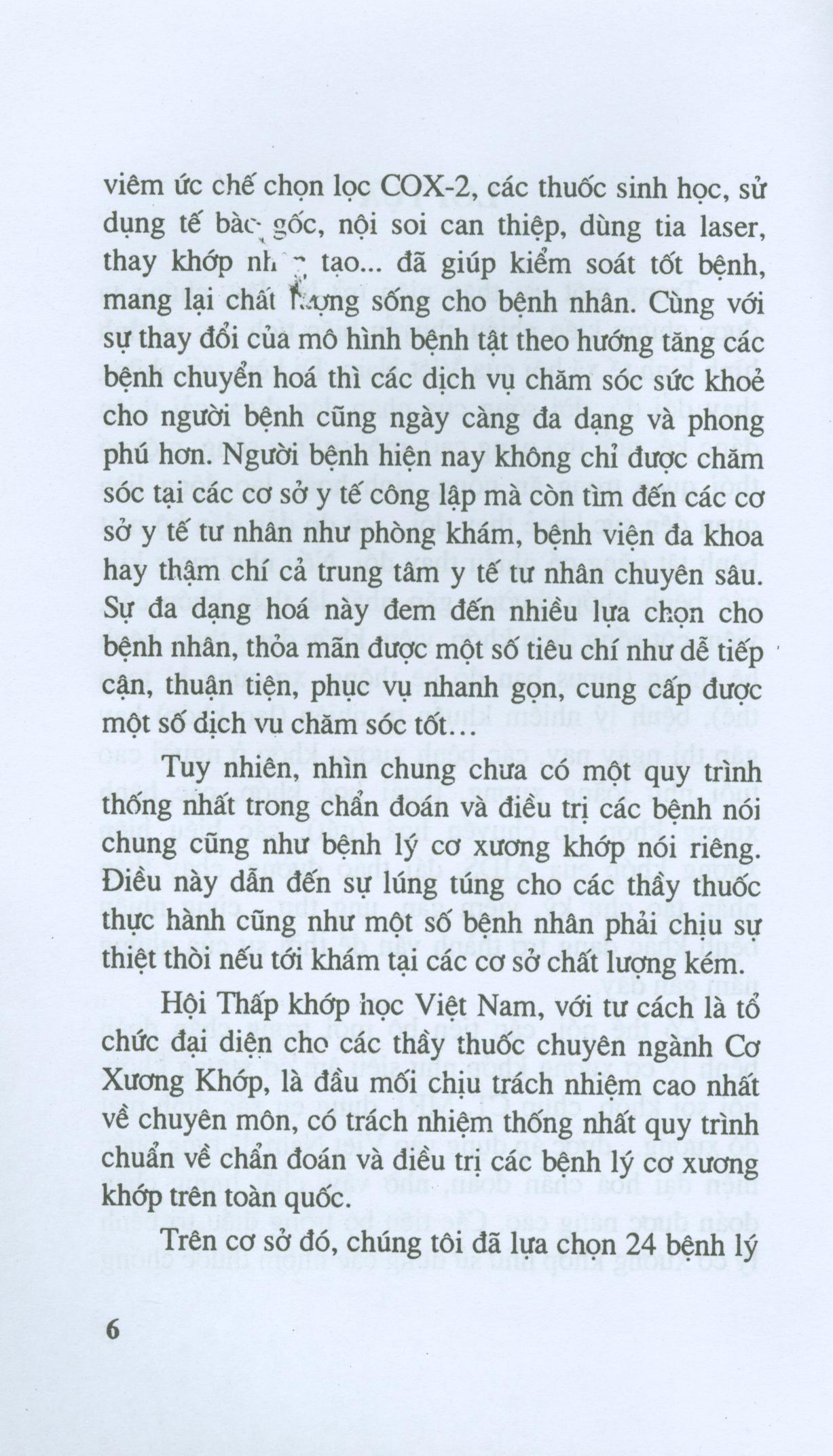 Phác Đồ Chẩn Đoán Và Điều Trị Các Bệnh Cơ Xương Khớp Thường Gặp