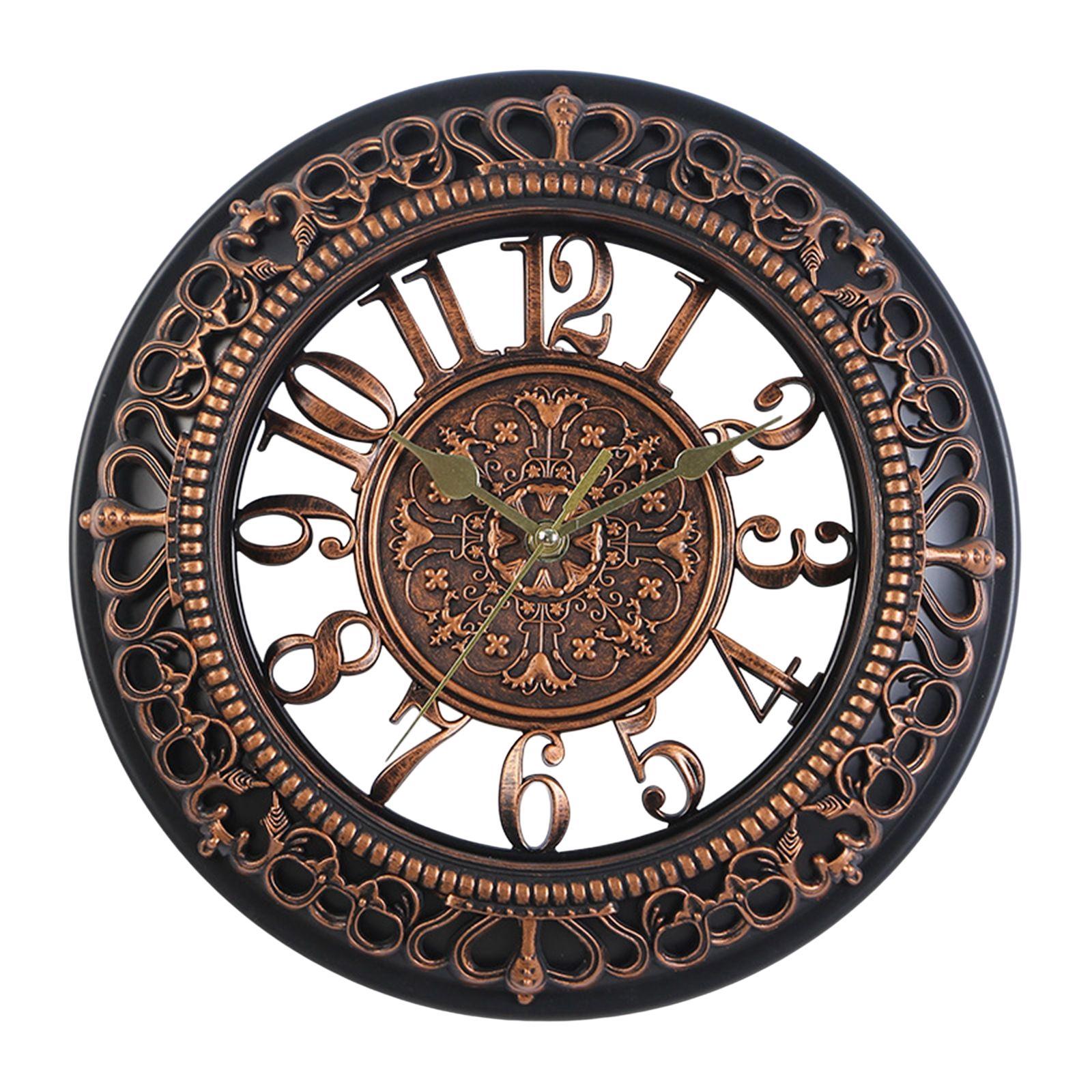 Wall Clock Silent Non Ticking Inch Quality Battery Operated Round Easy to Read Home/Office/Classroom/School Clock