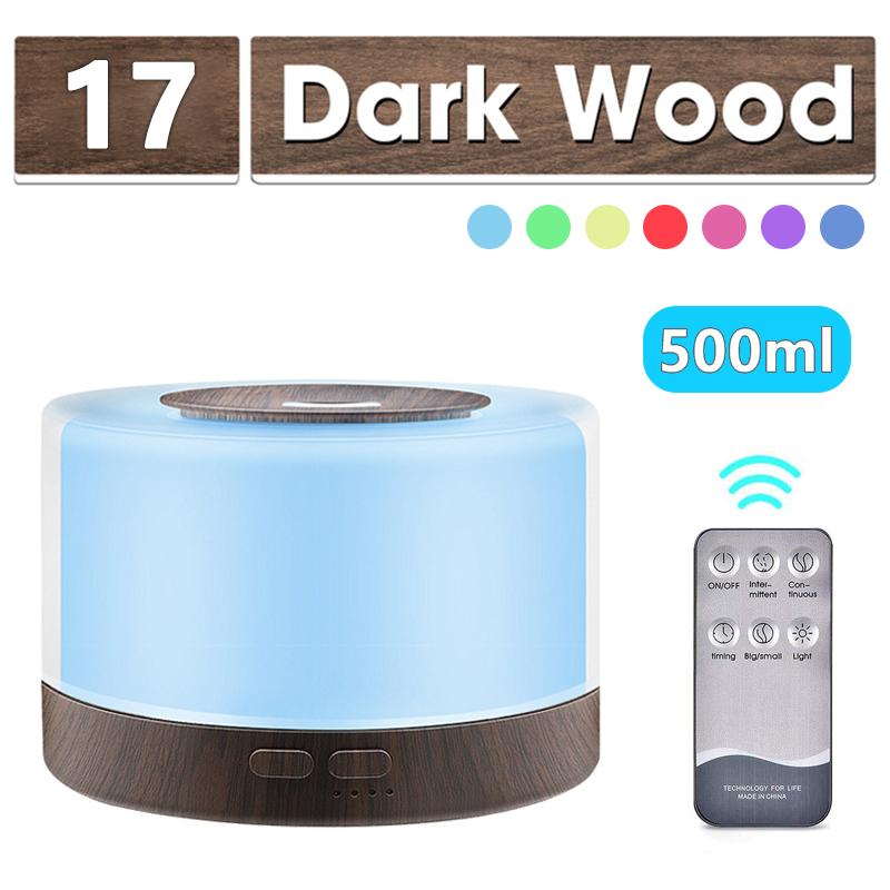 Mới Nhất 400ML Thơm Khuếch Tán Nồi Cơm Điện Từ Máy Tạo Độ Ẩm Không Khí Có Đèn LED Nhà Phòng Siêu Âm Thanh Mát Sương Tinh Máy Khuếch Tán Tinh Dầu