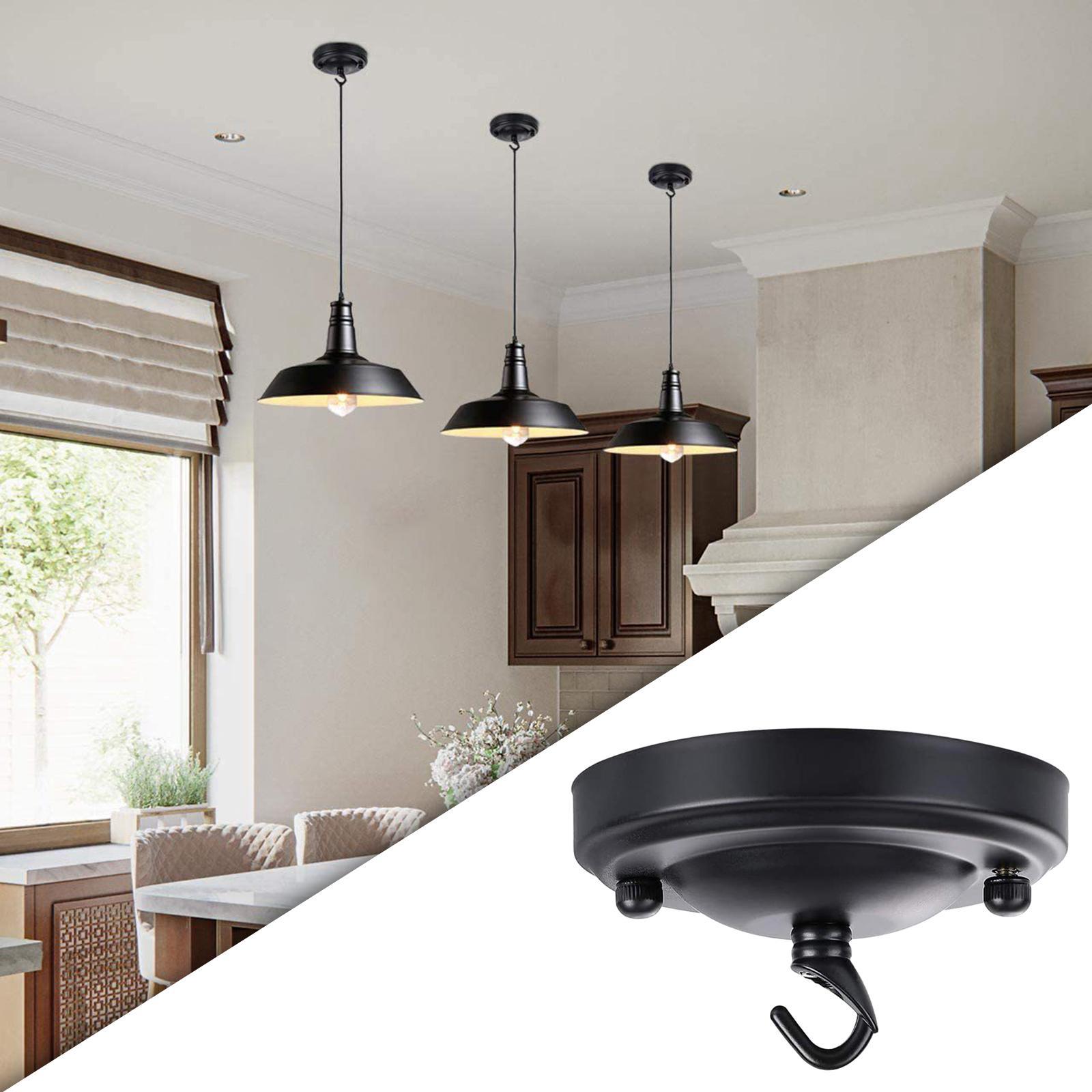 Ceiling Light Canopy Metal Ceiling Hook Plate Holder Easily Install