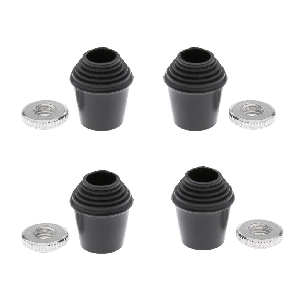 Sunnimix 4 Bộ Trống Bass Chân Phần Tầng Tom Chân Dành Cho Nhạc Cụ Bộ Gõ