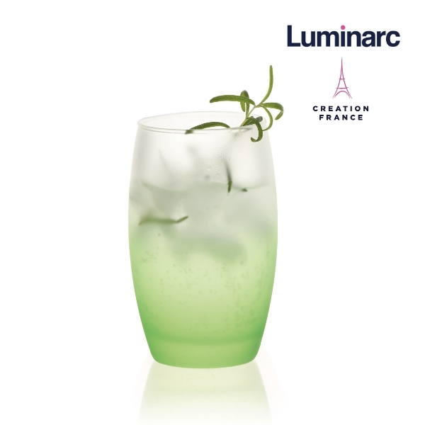 Bộ 2 Ly Thuỷ Tinh Cao Luminarc Salto Frost Lime 350ml - LUSAQ3177