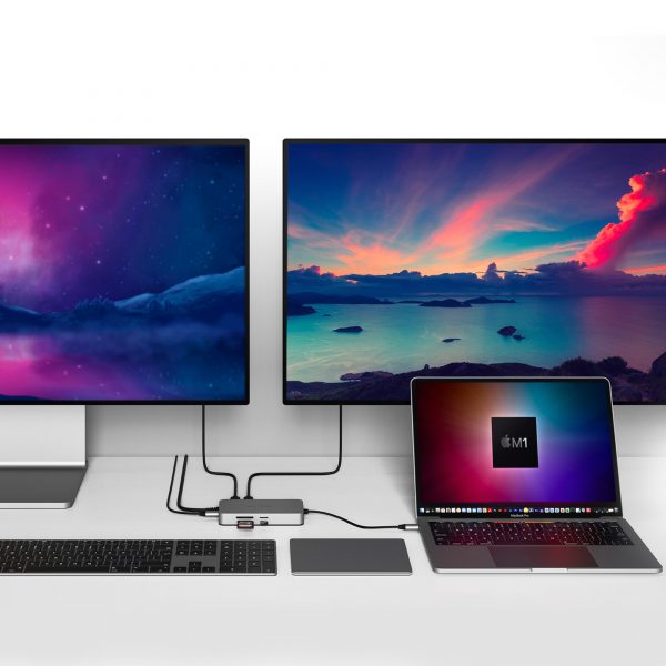 CỔNG CHUYỂN HYPERDRIVE DUAL 4K HDMI 10-IN-1 USB-C HUB DÀNH CHO MACBOOK M1 HDM1H - HÀNG CHÍNH HÃNG