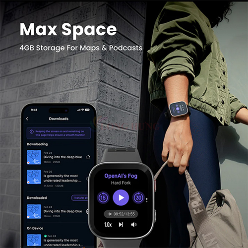 Đồng hồ thông minh Amazfit Bip Max Fitness A2568 - Hàng chính hãng