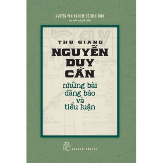 Những bài đăng báo và tiểu luận - Thu Giang, Nguyễn Duy Cần