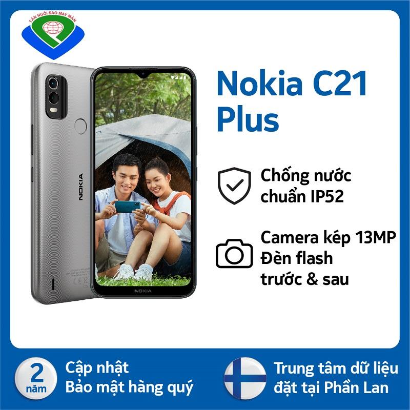 Điện thoại Nokia C21 Plus 2GB/64GB - Hàng chính hãng