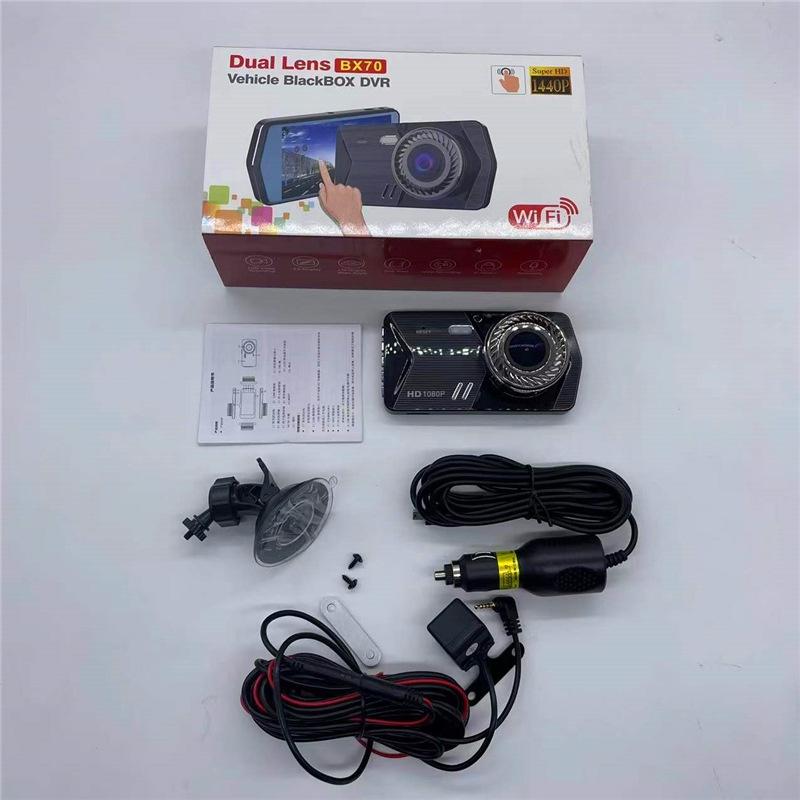 Camera hành trình ô tô X6 kết nối điện thoại - GPS hiển thị tốc độ thích hợp cả xe con xe tải