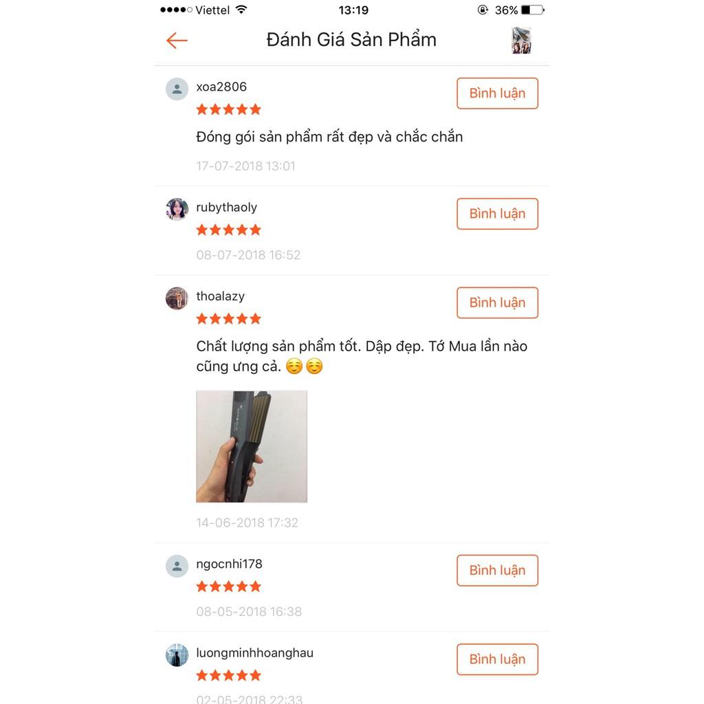 Máy bấm tóc bản lớn 878 có video