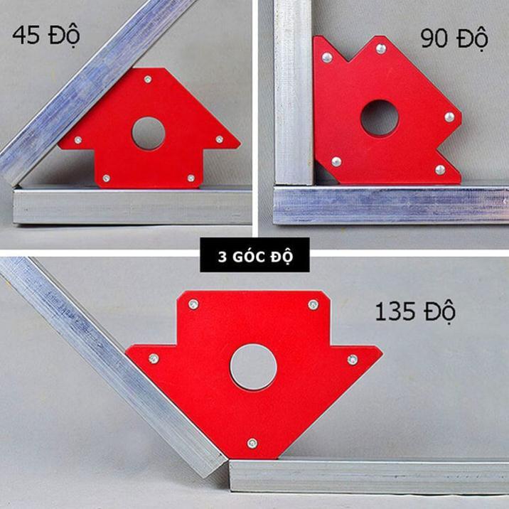 Nam châm ke góc vuông lực hút 12kg/22kg/33kg dùng ke góc hàn, ke góc vuông 25LBS/50LBS/75LBS