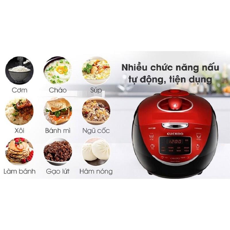 Nồi Cơm Điện Tử Cuckoo CRP-N0680SR, Nồi Cơm Điện 1.08L, Lòng Nồi Chống Dính Cao Cấp, Nội Địa Hàn