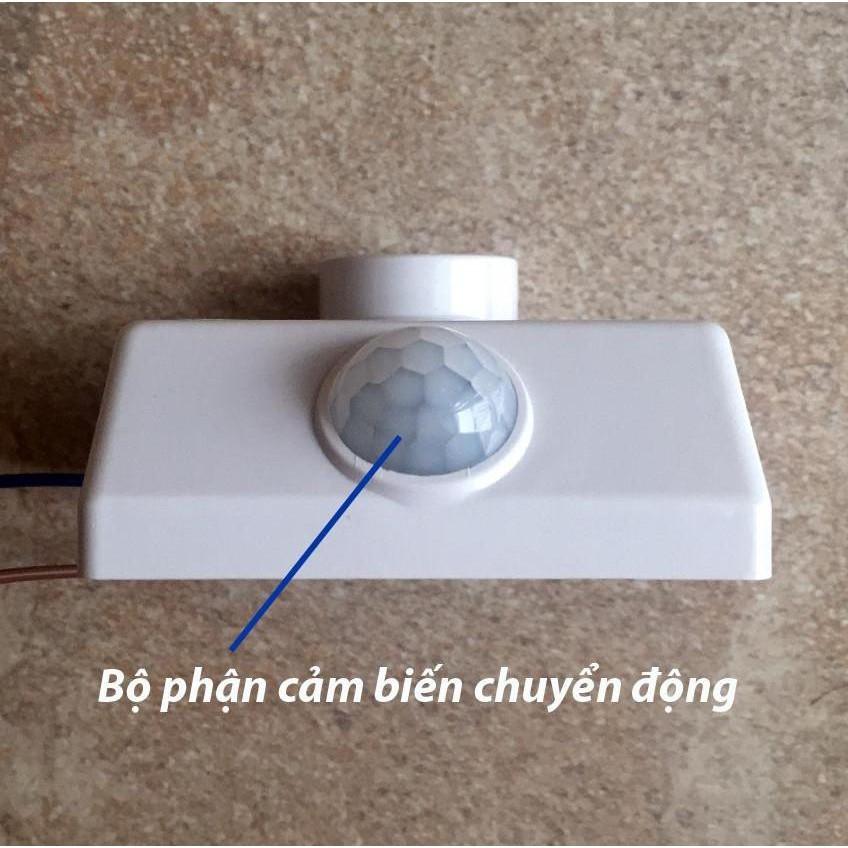 Đuôi Đèn Cảm Ứng Tự Động chuyên dụng điều chỉnh được sáng và thời gian Euro Quality