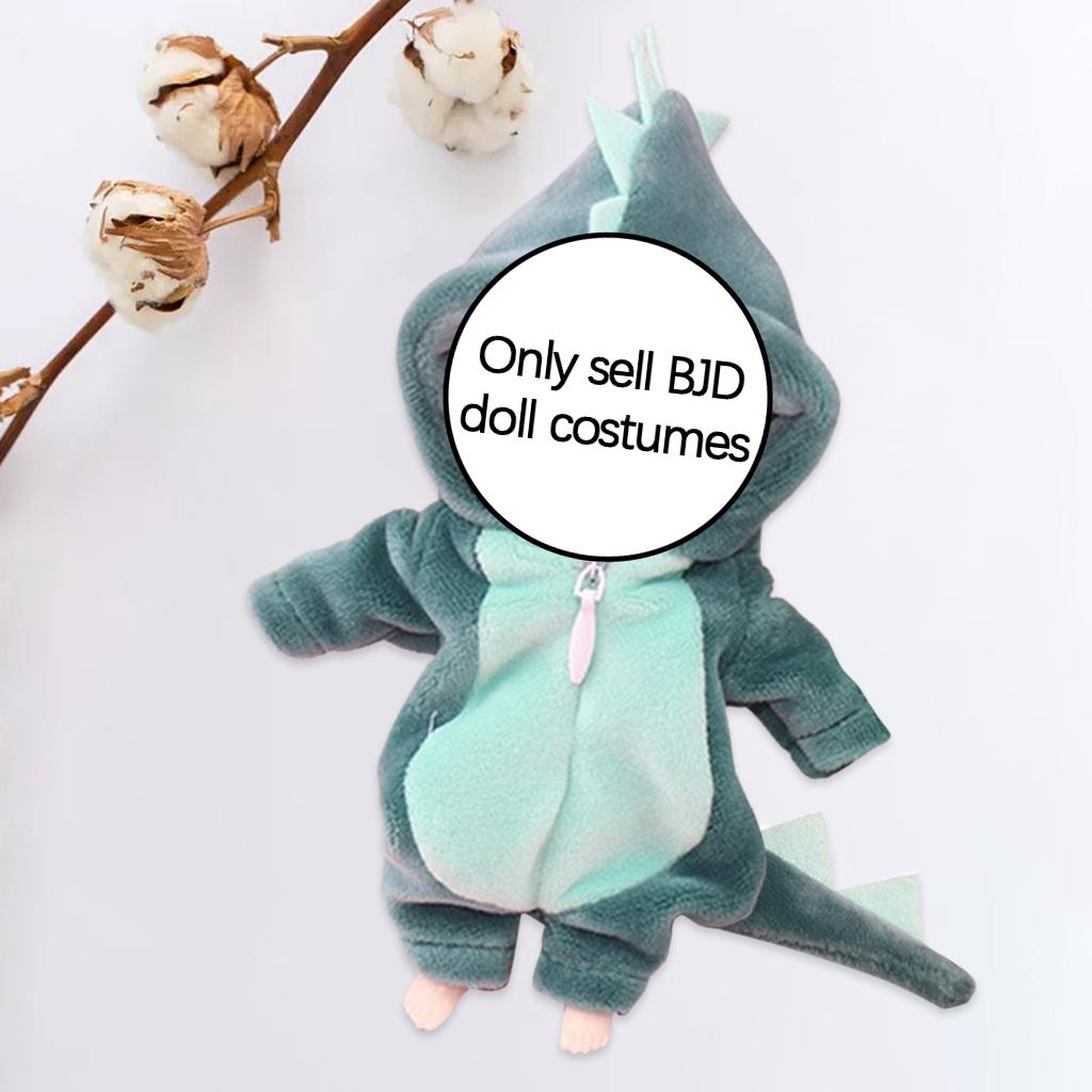 Doll Clothes Jumpsuits Fit for 16CM Doll Accessories 1/12 Clothing Overcoat