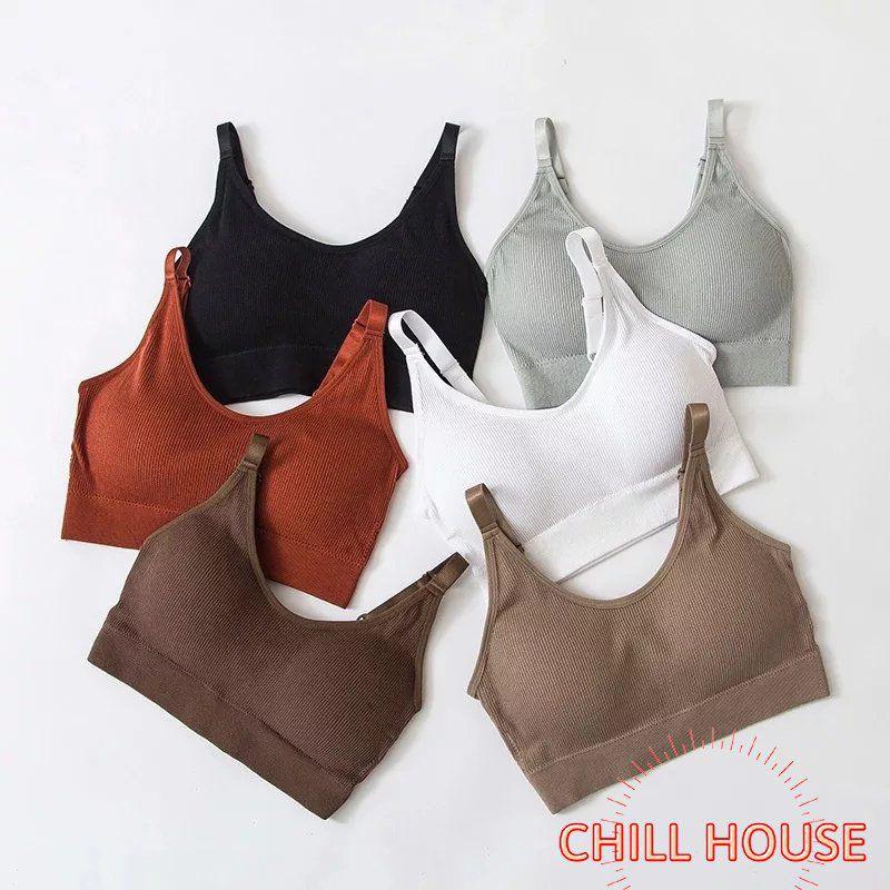 MẪU MỚI Áo Bra Gân Tăm co giãn*ôm ngực*siêu hót - CHILLHOUSE