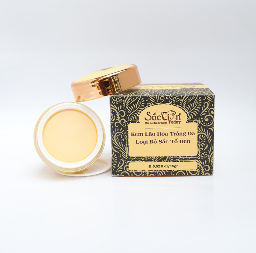 Kem lão hóa trắng da loại bỏ sắc tố đen 15g Sắc Tiên Today (hộp đen)