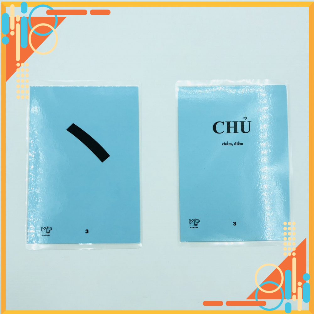 CARD DẠY VÀ HỌC 214 BỘ THỦ KANJI TIẾNG NHẬT