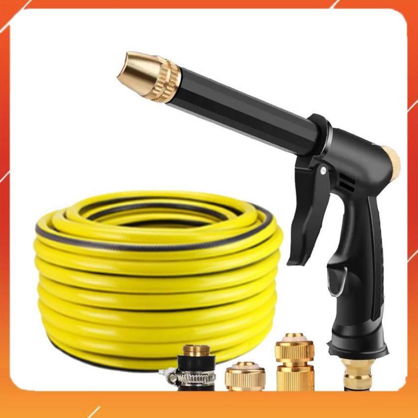 Bộ dây và vòi xịt rửa xe tưới cây tăng áp,vòi xịt rửa,vòi tưới cây 810-2498