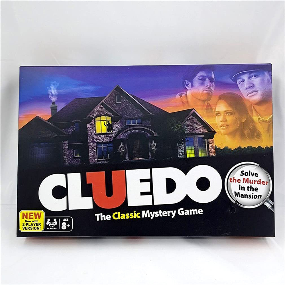 Bộ Board Game Giải Trí Solve the Murder in the Mansion Cluedo Trò Chơi Phá Án Hiện Đại