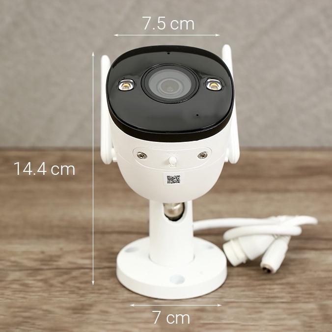 Camera ngoài trời IMOU Bullet 2 ipc-f42fep, Kết nối wifi, Chống nước IP67, Quay có màu ban đêm, Cảnh báo chuyển động-HÀNG NHẬP KHẨU