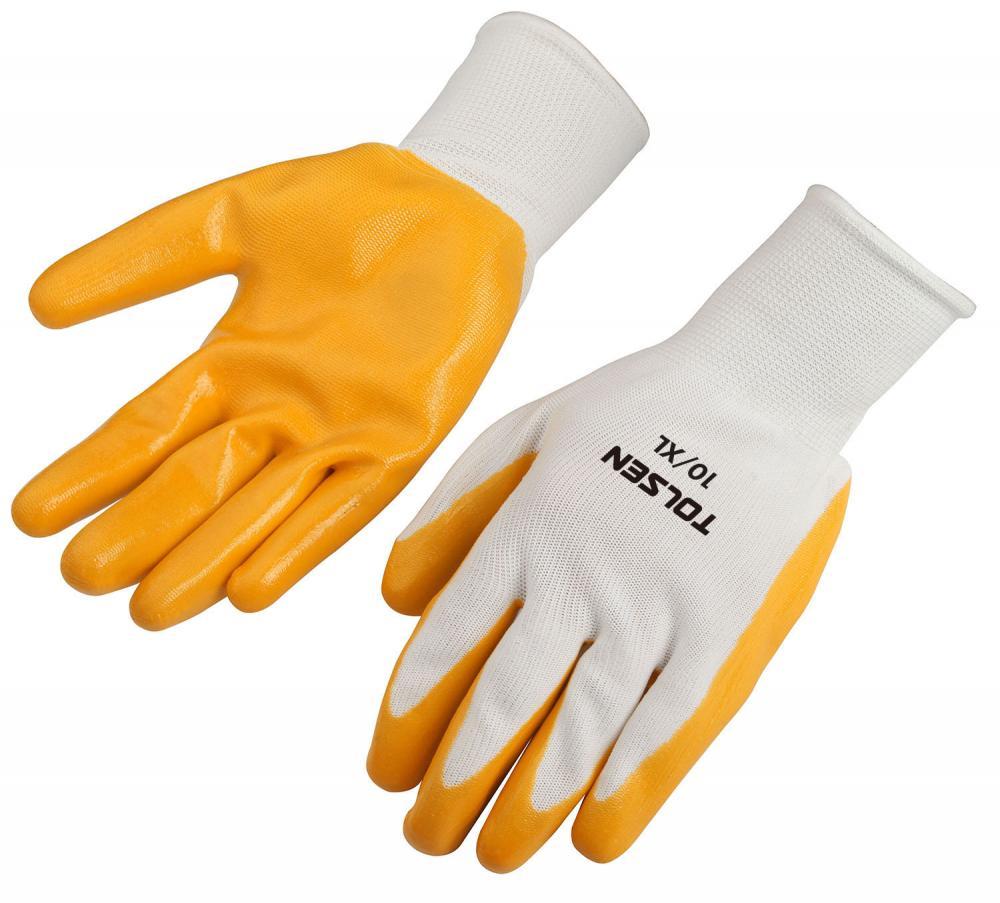 BỘ 12 BAO TAY VẢI CAO SU MỘT MẶT TOLSEN 45010 - HÀNG CHÍNH HÃNG