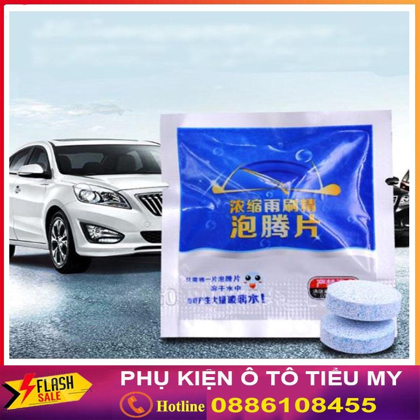 Combo 5 Viên sủi rửa kính xe ô tô chuyên dụng , viên sủi nén 1 viên pha với 4 lít nước