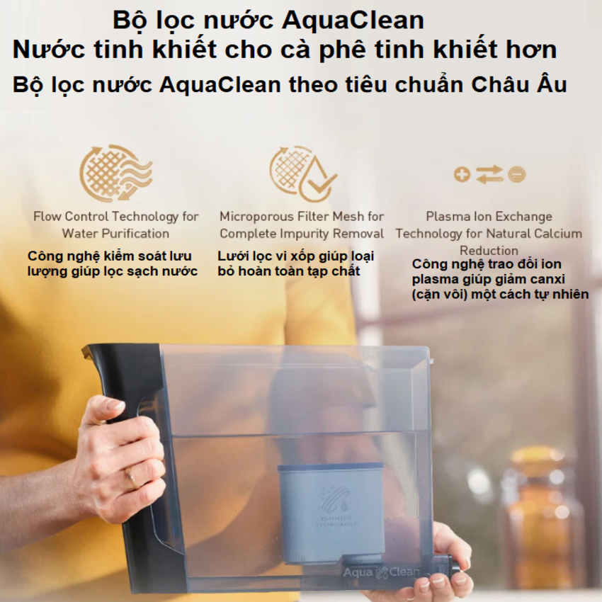 HÀNG CHÍNH HÃNG - Máy pha cà phê tự động Serial 5200 pha 12 loại đồ uống khác nhau. Thương hiệu Hà Lan cao cấp Philips - EP5242/62