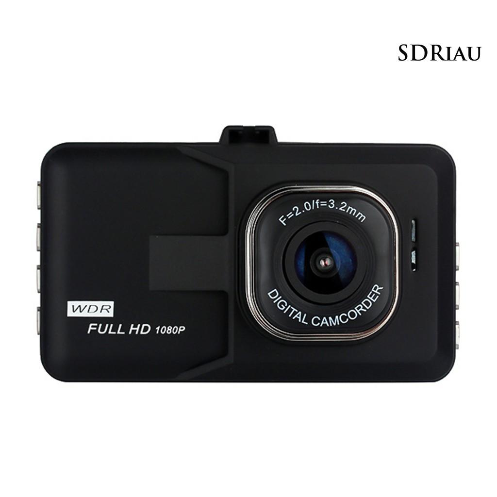 Camera Hành Trình Góc Rộng 3 Inches 1080p 160 Độ Gắn Xe Hơi Kèm Bộ Phụ Kiện