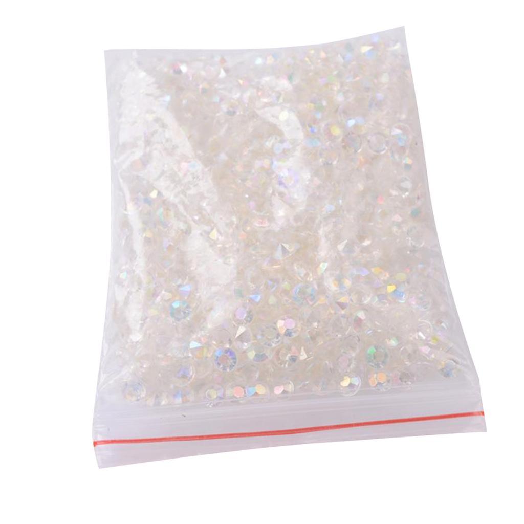 20000x Clear Diamond Crystal Gems for Vase Fillers, Wedding, DIY Arts Crafts