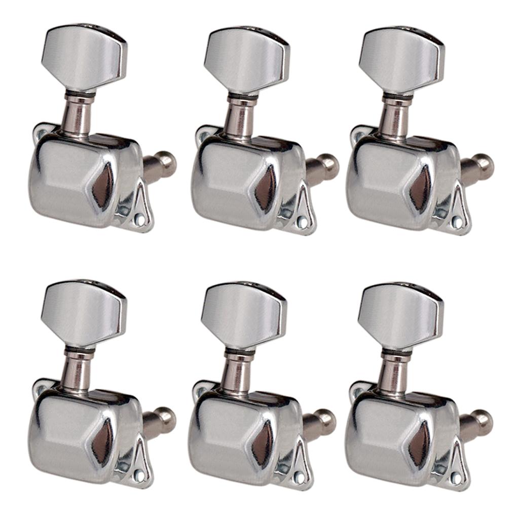 Bộ điều Chỉnh Bán Nguyệt 6R Bộ điều Chỉnh Phím Đầu Máy Bộ Phận Guitar điện
