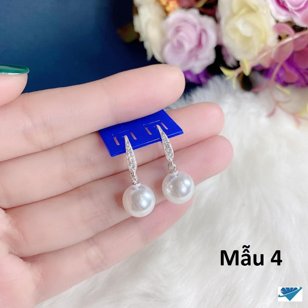 Bông tai bạc móc trai các mẫu MS65