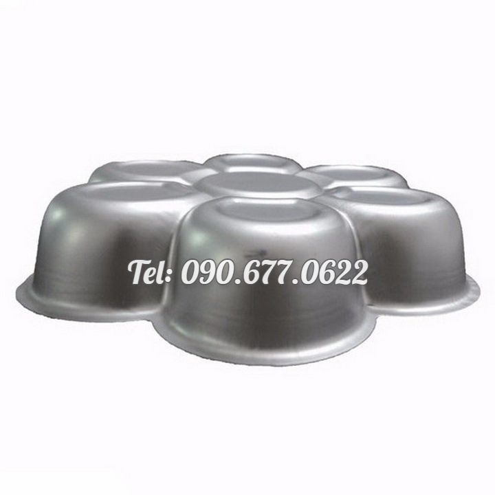 Khuôn làm bánh, rau câu hoa mai 6 cánh – Loại 26 cm – Mã số 1066
