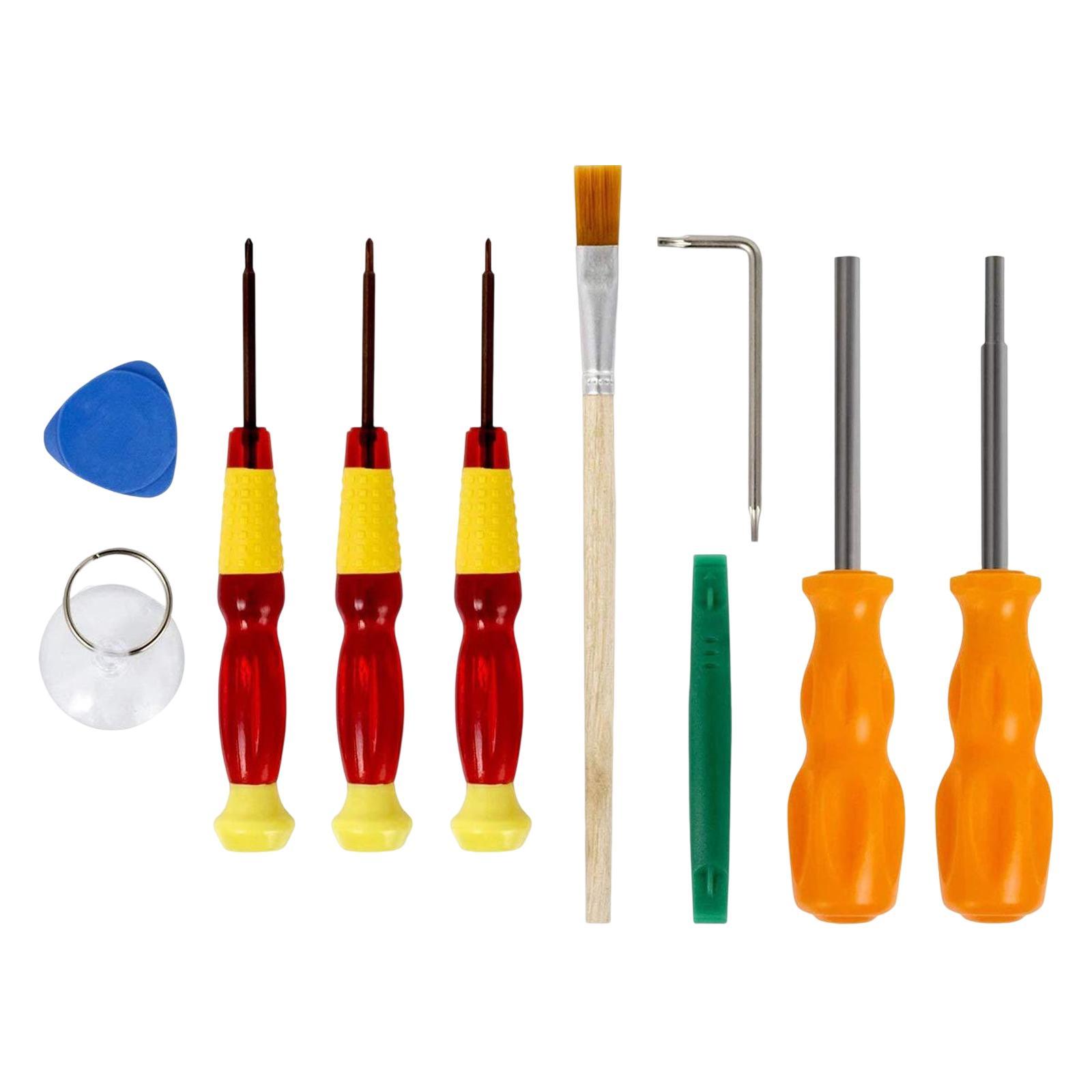 9x Professional Screwdriver Set Durable Accessories T8 for Game Console