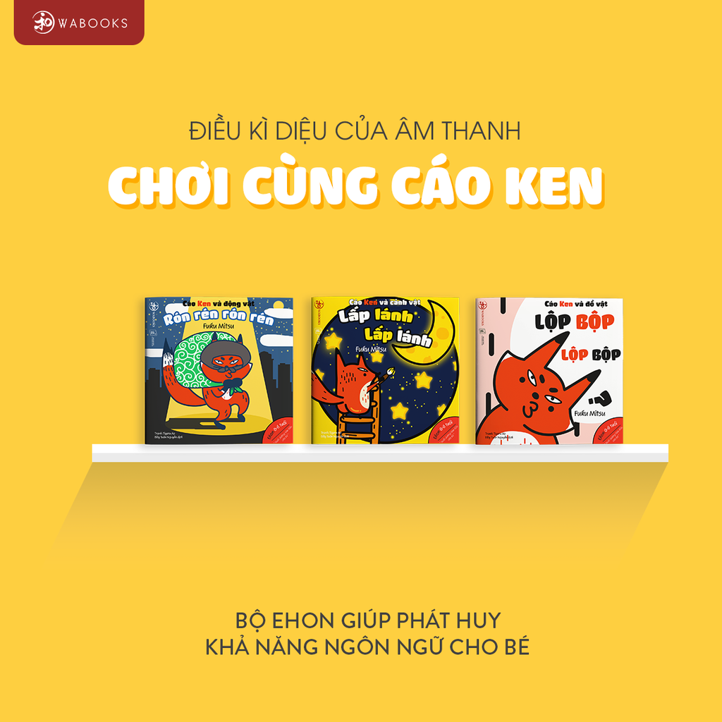 Combo Sách Ehon 9 Cuốn Moi Moi, Âm Thanh, Buồn Ngủ  Cho Bé 0 - 2 Tuổi