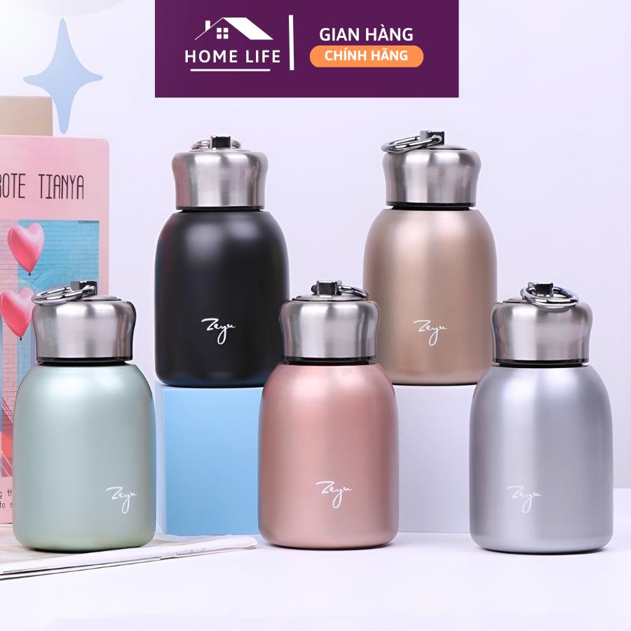 Bình nước giữ nhiệt cầm tay dung tích 300ml, ly giữ nhiệt chất liệu inox chuẩn 304 cao cấp giữ nhiệt lên đến 12 giờ