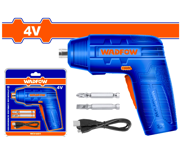 MÁY SIẾT VÍT DÙNG PIN 4V WCV4401 WADFOW - HÀNG CHÍNH HÃNG