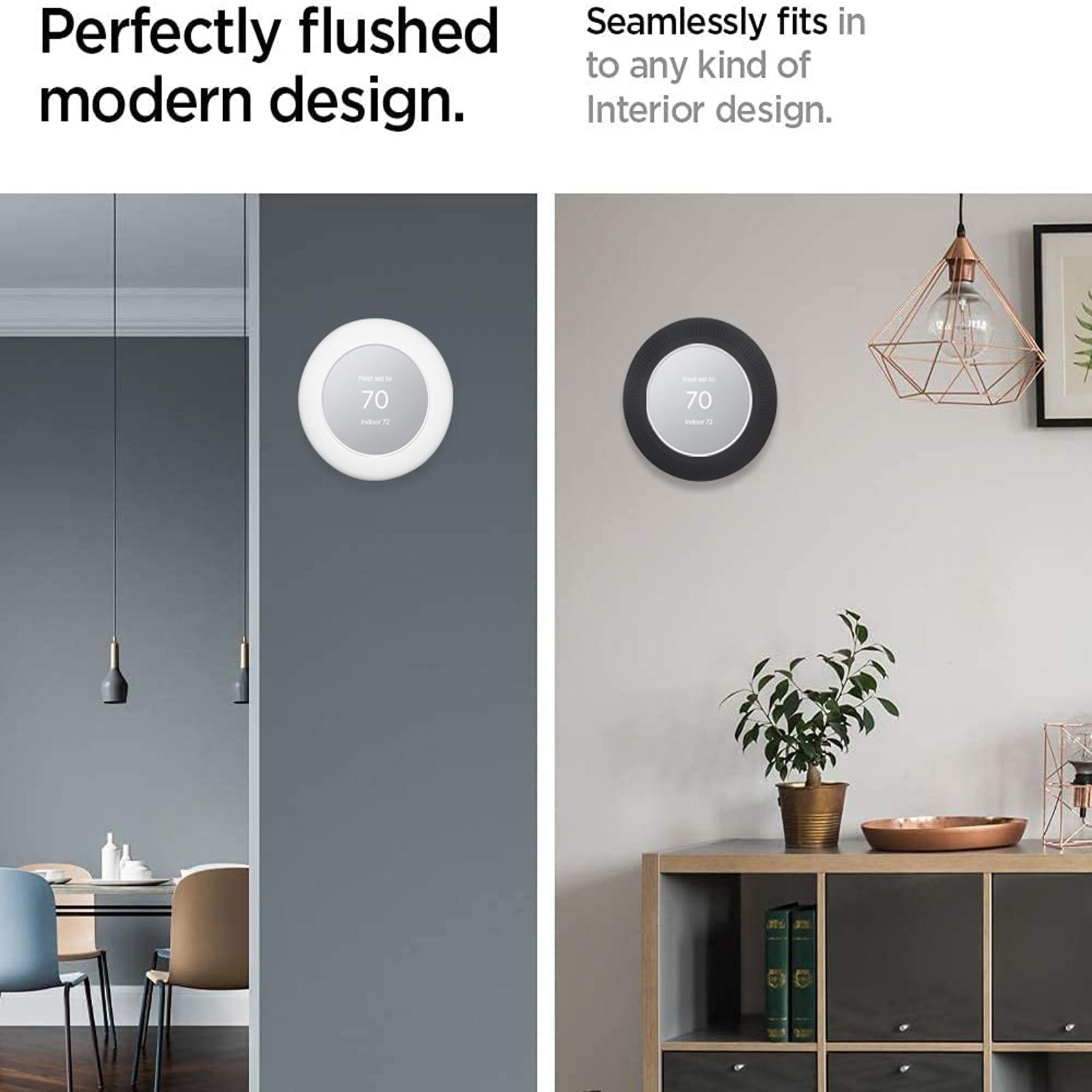 Bộ cảm nhiệt dễ dàng cài đặt bằng silicon dễ chịu thay thế Google Nest Thermostat