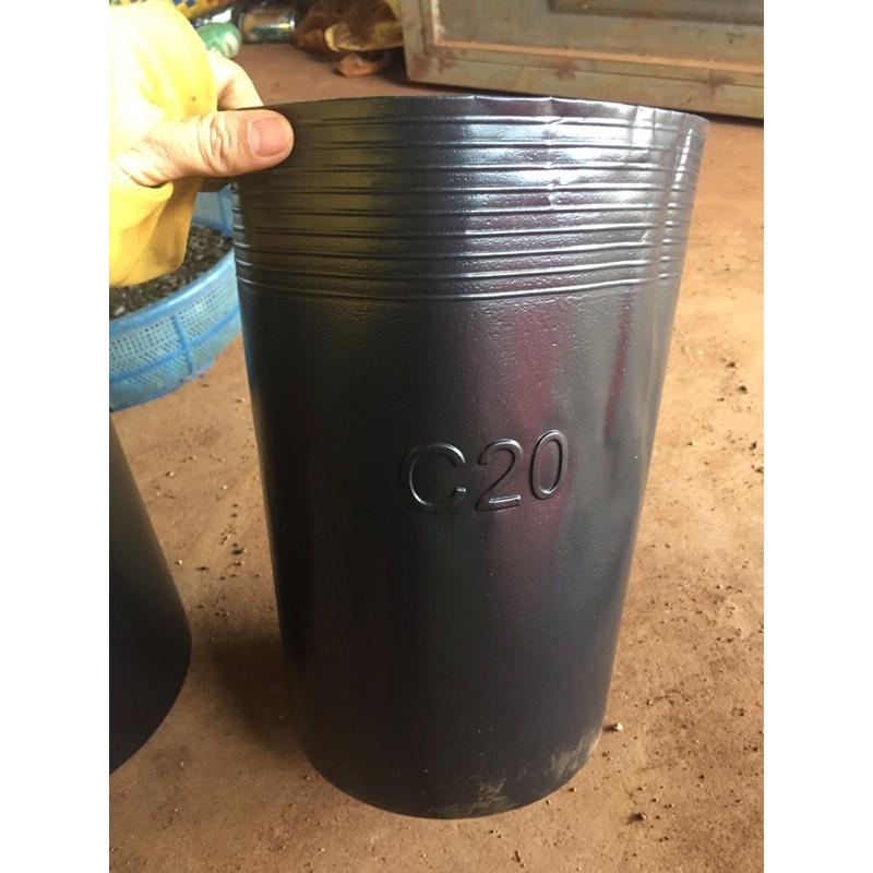 10 CHẬU NHỰA ƯƠM CÂY C20