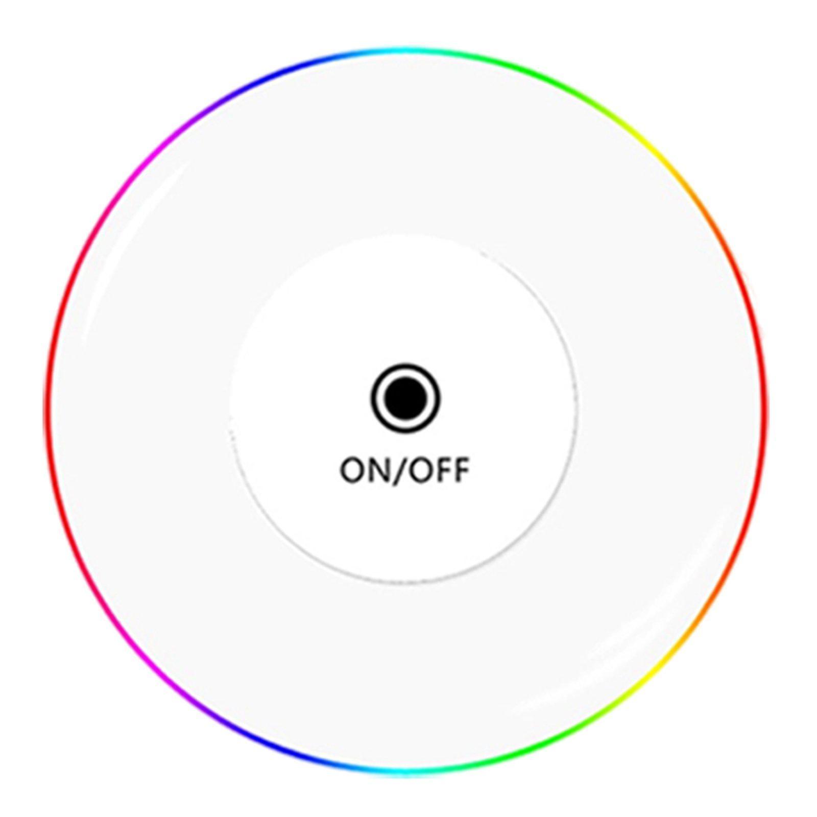 LED Cup Coaster Pad Holder Atmosphere Light Lamps Party Bar Decor