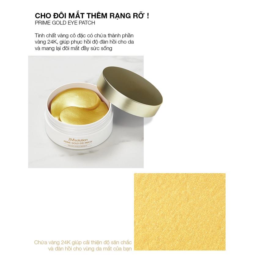 Mặt Nạ Chống Lão Hóa Mắt JMsolution Prime Gold Eye Patch 60 Miếng