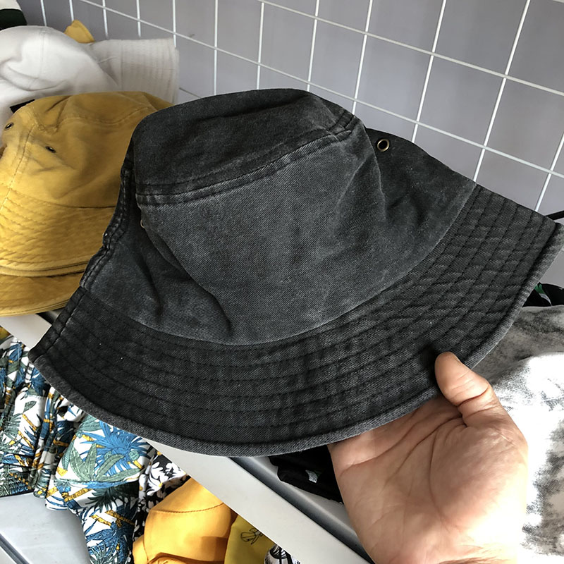 Mũ bucket nam nữ, nón tai bèo vành tròn BK12 vải cotton cao cấp