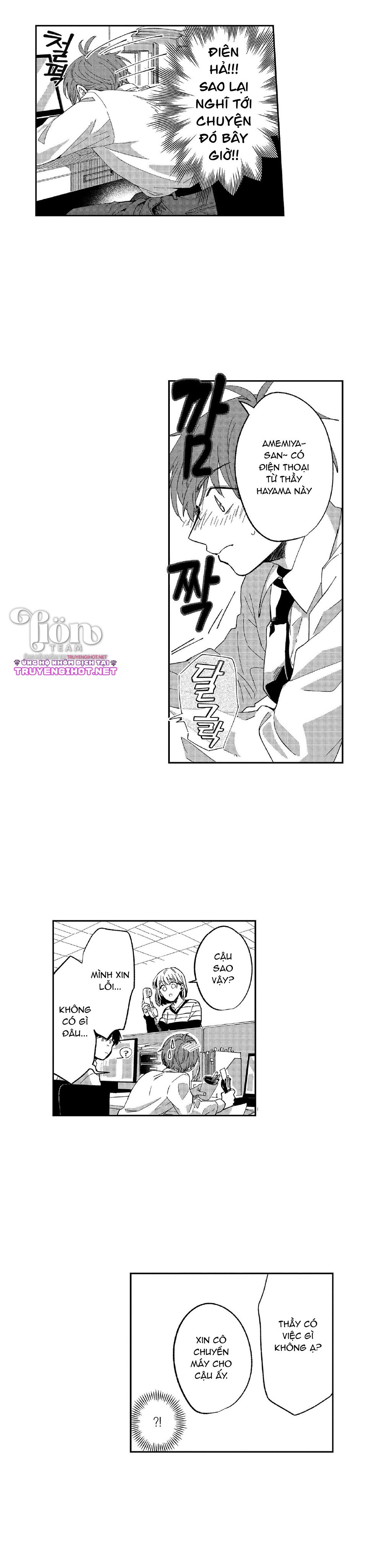 làm gối cho thầy hayama chapter 6.2 9