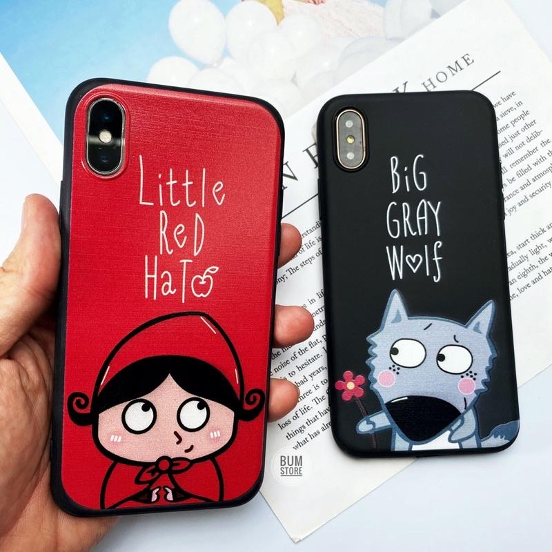 Ốp Lưng Dẻo Trơn Nhiều Hoạ Tiết Cho Iphone Xs Max / Xs / X / 8 Plus / 7 Plus