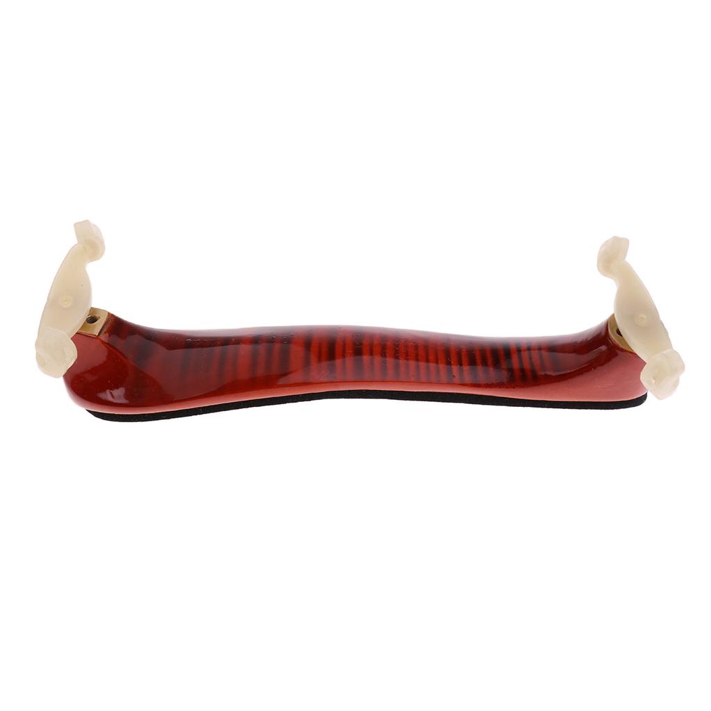 Wooden Violin Fiddle Replacement Shoulder Rest for 4/4 3/4 Scale Violin